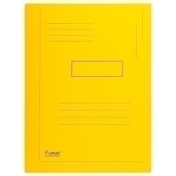 Subcarpeta Exacompta Forever 2 Solapa 290G A4 Groc Clar Paquet De 50