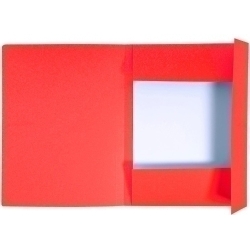 Subcarpeta Exacompta Forever 3 Solapa 280G A4 Vermell Clar Paquet De 50