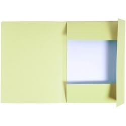 Subcarpeta Exacompta Forever 3 Solapa 280G A4 Groc Clar Paquet De 50