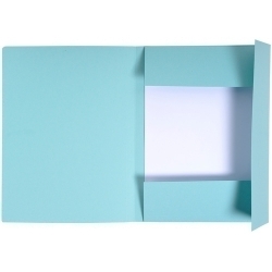 Subcarpeta Exacompta Forever 3 Solapa 280G A4 Blau Clar Paquet De 50