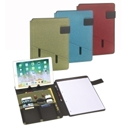 Carpeta De Congressos Fitxer Venture A4 Amb Faristol, Block, Porta Bolígraf I Trabilla Verde