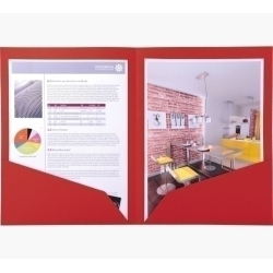 Subcarpeta Exacompta Rock´S Doble 210G A4 Vermell Paquet De 25