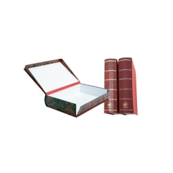 Caixa Amb Forma De Llibre Fº Marron