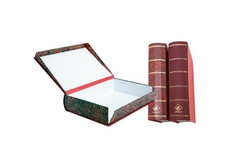 Caixa Amb Forma De Llibre Fº Marron