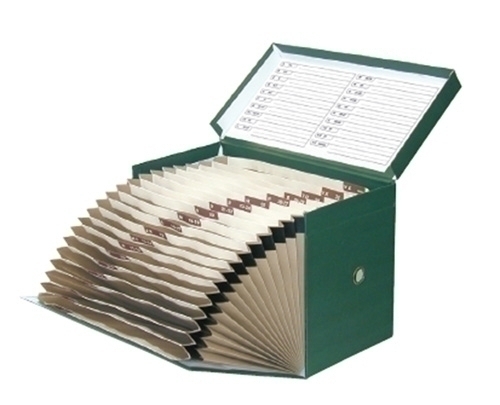 Caixa De Transferències Elba Geltex Fº Amb Manxa 21 Cm Verd 16 Dpts.(4292102)