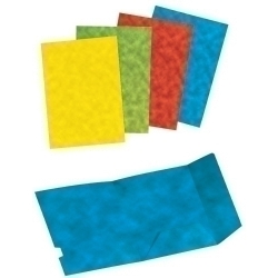 Subcarpeta Gio 2 Solapes 320G A4 Blau Paquet De 25 (32811)