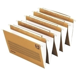 Carpeta Penjoll Gio Cart.Master Visor Panoràmic "V" Bicolor 240G Fº Prolongat Paquet De 25 (43700/T3