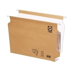Carpeta Penjoll Gio Cart.Arcon Visor Lateral "U" Bicolor 240G A4 40Mm Paquet De 25 (50140/50340/A150