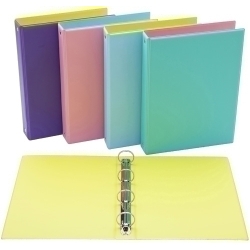Carpeta D'Anelles Iberplas Pvc Escolar Fº 4 An.25Mm Fun Color Exp. 12
