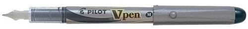 Ploma Pilot V-Pen Silver Tinta Negra