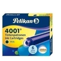Tinta Estilogràfica Pelikan Caixa 6 Cartutxos Tp/6 Blau Reial
