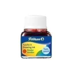 Tinta Xina Pelikan Flascó 10 Ml. Bermellon (523-3)