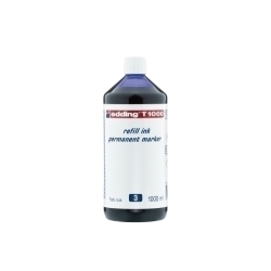Tinta Retolador Edding Flascó 1 Litre T1000 Blau