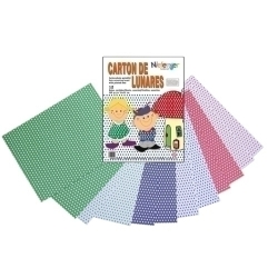Scrapbooking Cartolina Niefenver Impresa 24X32Cm. 300Gr. Lunar, Pack 12
