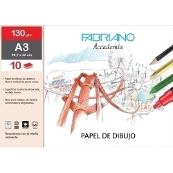 Làmines Dibuix Fabrià A3 Lisa Bossa De 10