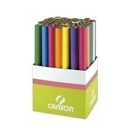 Paper Seda Canson 20G Rotllo 0,5X5 M Groc Llimona