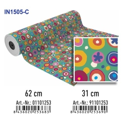 Paper De Regal Bobina Basika 31 Cm X 80 M (2 Kg Aprox.) Infantil (In1505-C 31 Cm)