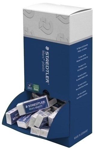 Goma De Esborrar Staedtler 526 50 Mars Plastic Expositor De 40