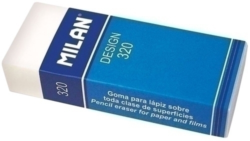 Goma De Esborrar Milan Plastic 320 Design (Ut.)