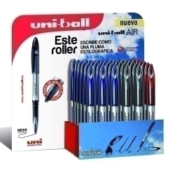 Roller T.Liq. Uni-Ball Air 0,7 Expositor De 36 18X 190512000 Blau 12X 190504000 Negre 6X 190520000 V