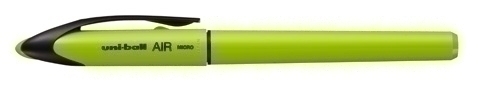 Roller T.Liq. Uni-Ball Air Micro 0,5 Fashion Cos Verd Lima Tinta Blava