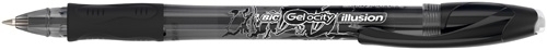 Bolígraf Bic Gelocity Illusion Esborrable Negre