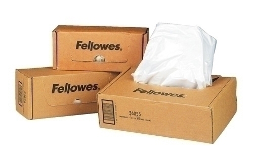 Borsa Per a Destructores Fellowes Fins a 165 Litres Paquet De 50