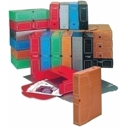 Caixa Arxiu Definitiu Pp Fitxer Fº 100Mm Vermell