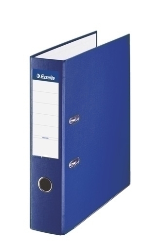 Arxivador Palanca Esselte Plastic Forrado Amb Rado Fº 75Mm Blau