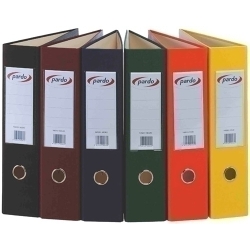 Arxivador Palanca Pardo Forrado Pvc Fº 70Mm Taronja