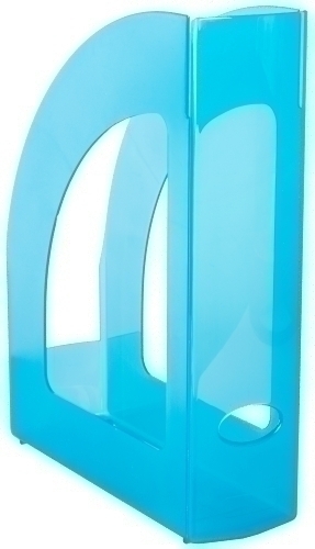 Revister Plastic 80Mm Traslluït Blau