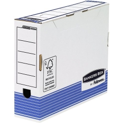 Caixa Arxiu Definitiu Carton Fellowes Bankers Box A4 80Mm Blau