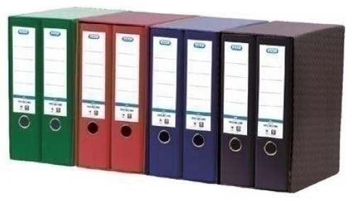 Mòdul Arxivadors Palanca Elba Rado Top Forr.Pp 2 Uds.A4 80Mm Negre (1521706)