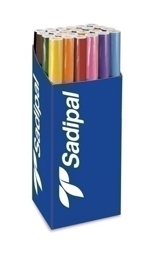 Plastico Adhesivo Sadipal Pp 100µ Rollo 0,5 X 3 M Azul