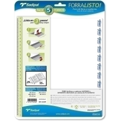 Folre Ajustable Sadipal Pp Trans.29 X 52 Cm Blister De 5