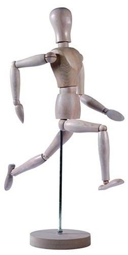 Maniqui De Pintura Artist Fusta Masculí 10 Cm