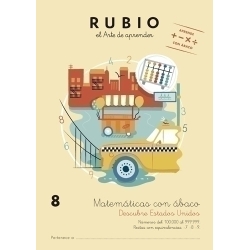 Quadern Ros A4 Matemàtiques Amb Abaco 8