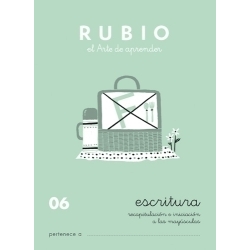 Quadern Ros A5 Escriptura Nº 06
