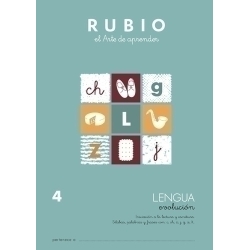 Quadern Ros A4 Llengua Evolucio Nº 4