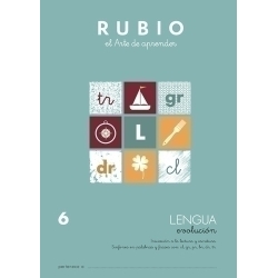 Quadern Ros A4 Llengua Evolucio Nº 6