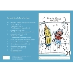 Cuaderno Rebost (Cat.) Fem La Lletra Ben Feta "Minusculas" Nº 01