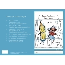 Quadern Rebost (Cat.) Fem La Lletra Ben Feta "Minuscules" Nº 1