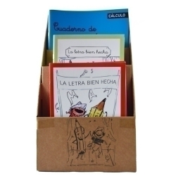 Quadern Rebost (Cas.) Expositor Combinat De 66 12 Uts. Matemàtiques 27 Uts. Majúscules 27 Uts. Minus