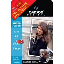 Paper Inkjet Canson Foto Performance A4 210G 20H Satinat