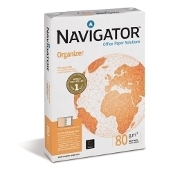Papel A4 Navigator  80G 500H 4 Taladros Organizer