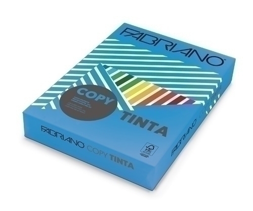 Papel De Color A4 Copy Tinta 80G 500H Azul (Azzurro)