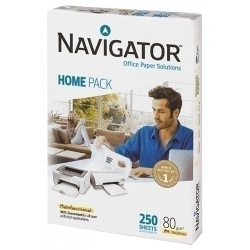 Papel A4 Navigator  80G 250H Home Pack