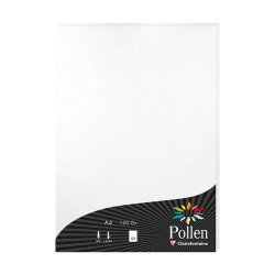 Paper Clairefontaine Pollen A4 120G 50H Blanc Metalitzat