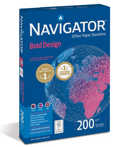 Paper A4 Navigator 200G 150H Bold Design