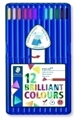 Llapis De Colors Staedtler 157 Ergosoft Box De 12
